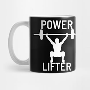 Strongmen Powerlifter Bodybuilder in white Mug